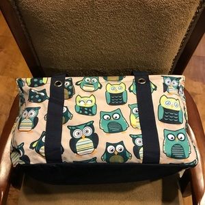 Thirty one owl open tote